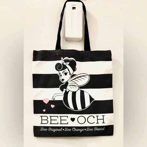 BEE-OCH Fabric Tote Bag - Picture 1 of 5